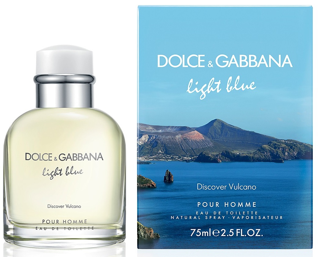 DOLCE & GABBANA LIGHT BLUE DISCOVER VULCANO POUR HOMME