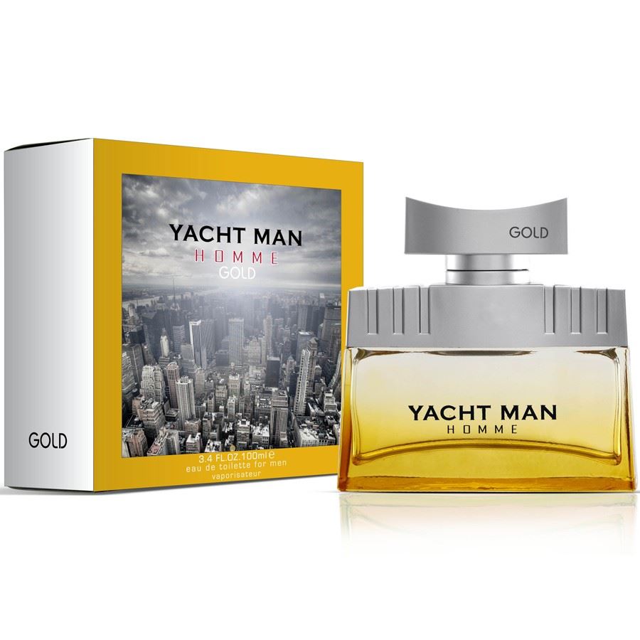 yacht man perfume gold