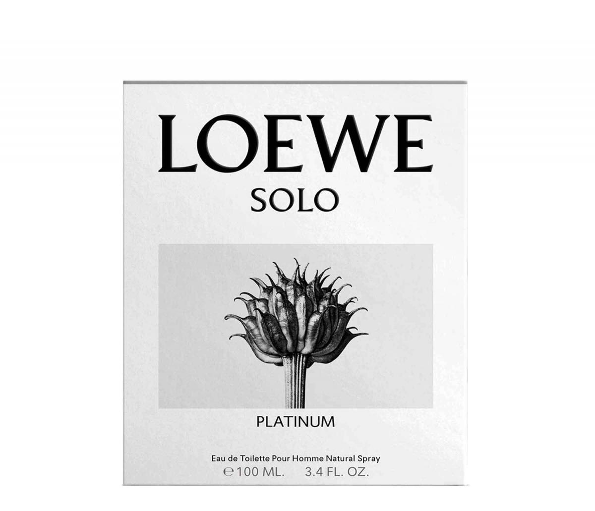 Туалетная вода Loewe Loewe Solo Platinum Pour Homme 100ml тестер