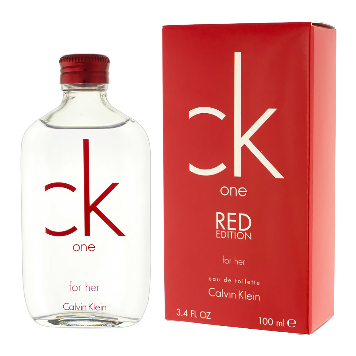 CALVIN KLEIN CK ONE RED EDITION FOR HER