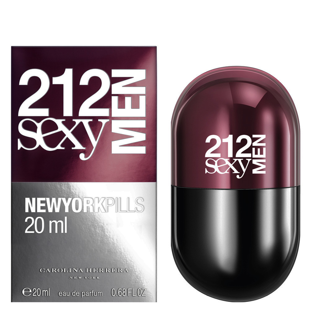 Купить Туалетная вода Carolina Herrera, Carolina Herrera 212 Sexy Men New York Pills 20ml, США